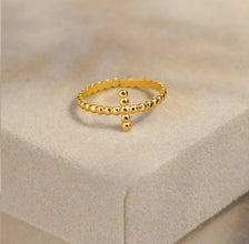 Triple Gold Stainless Steel Ring