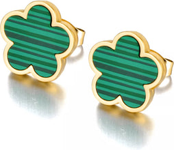 Pendientes Mariposa en Acero Inoxidable Dorado