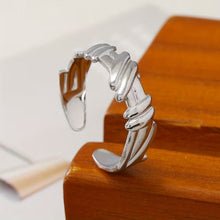 Anillo X en Plata 925