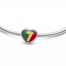 Family Heart Charm Pendant