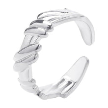 Anillo X en Plata 925