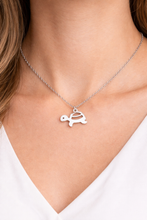 Colar Prateado Tartaruga em Aço Inoxidável Romanely