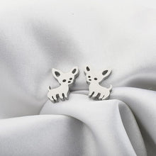 Pendientes Mariposa en Acero Inoxidable Dorado