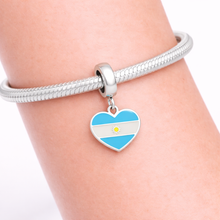 Family Heart Charm Pendant