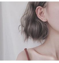 Brincos Coração Prateados S925