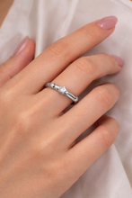 Anillo X en Plata 925