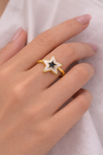 X Ring in 925 Silver