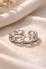 Anillo X en Plata 925