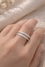 X Ring in 925 Silver