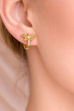 Butterfly Earrings in Gold Stainless Steel