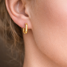 S925 Gold Minimalist Earrings