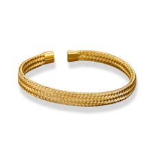 Pulsera Knit II Oro en Acero Inoxidable