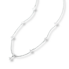 Flower Necklace with S925 Zirconias