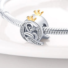 Colgante Charm Letra Q con Circonitas S925