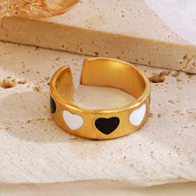Triple Gold Stainless Steel Ring