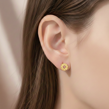 Pendientes Mariposa en Acero Inoxidable Dorado