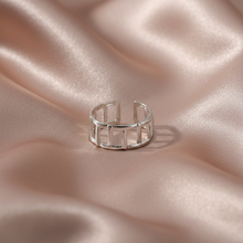 Anillo X en Plata 925