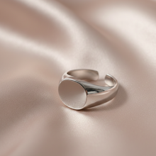 Anillo de acero inoxidable con triple oro