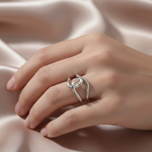 Anillo X en Plata 925