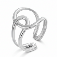 Anillo X en Plata 925