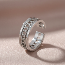 Anillo X en Plata 925