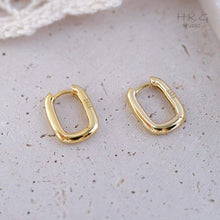 S925 Gold Minimalist Earrings