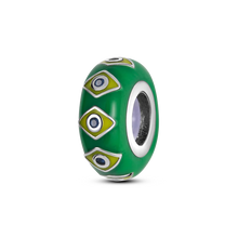 Pingente Separador Brasil com Zircónias S925