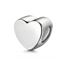 Colgante con dije de corazón familiar