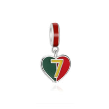 Family Heart Charm Pendant