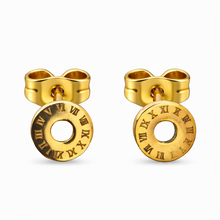 Pendientes Mariposa en Acero Inoxidable Dorado