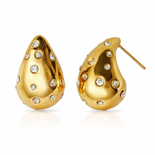 Butterfly Earrings in Gold Stainless Steel