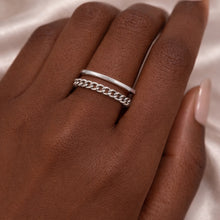 Anillo X en Plata 925