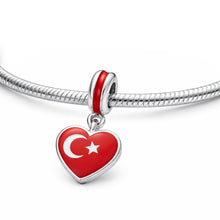 Family Heart Charm Pendant