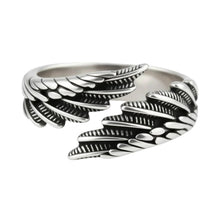 S925 Silver Angel Wings Ring