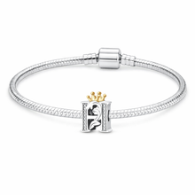 Pingente Encanto Letra H com Zircónias S925 Charm Romanely