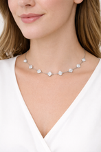 Colar Prateado com Conchas em Aço Inoxidável Romanely