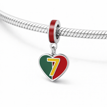 Family Heart Charm Pendant