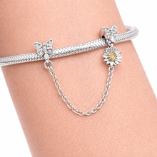 Colgante con dije de corazón S925