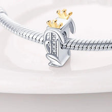 Pingente Encanto Letra I com Zircónias S925 Charm Romanely
